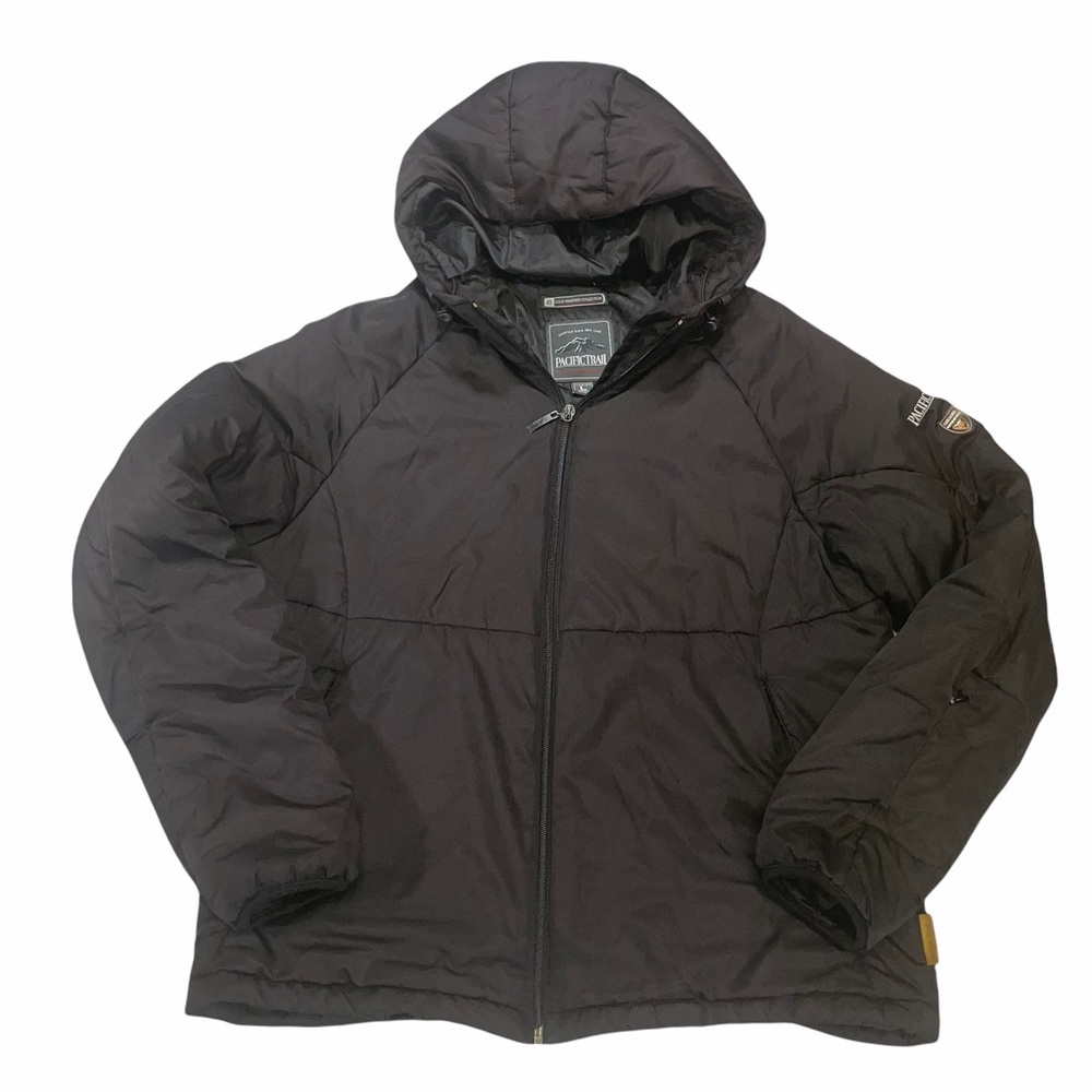 Vintage Pacific Trail Warm Puffer Jacket with Hood